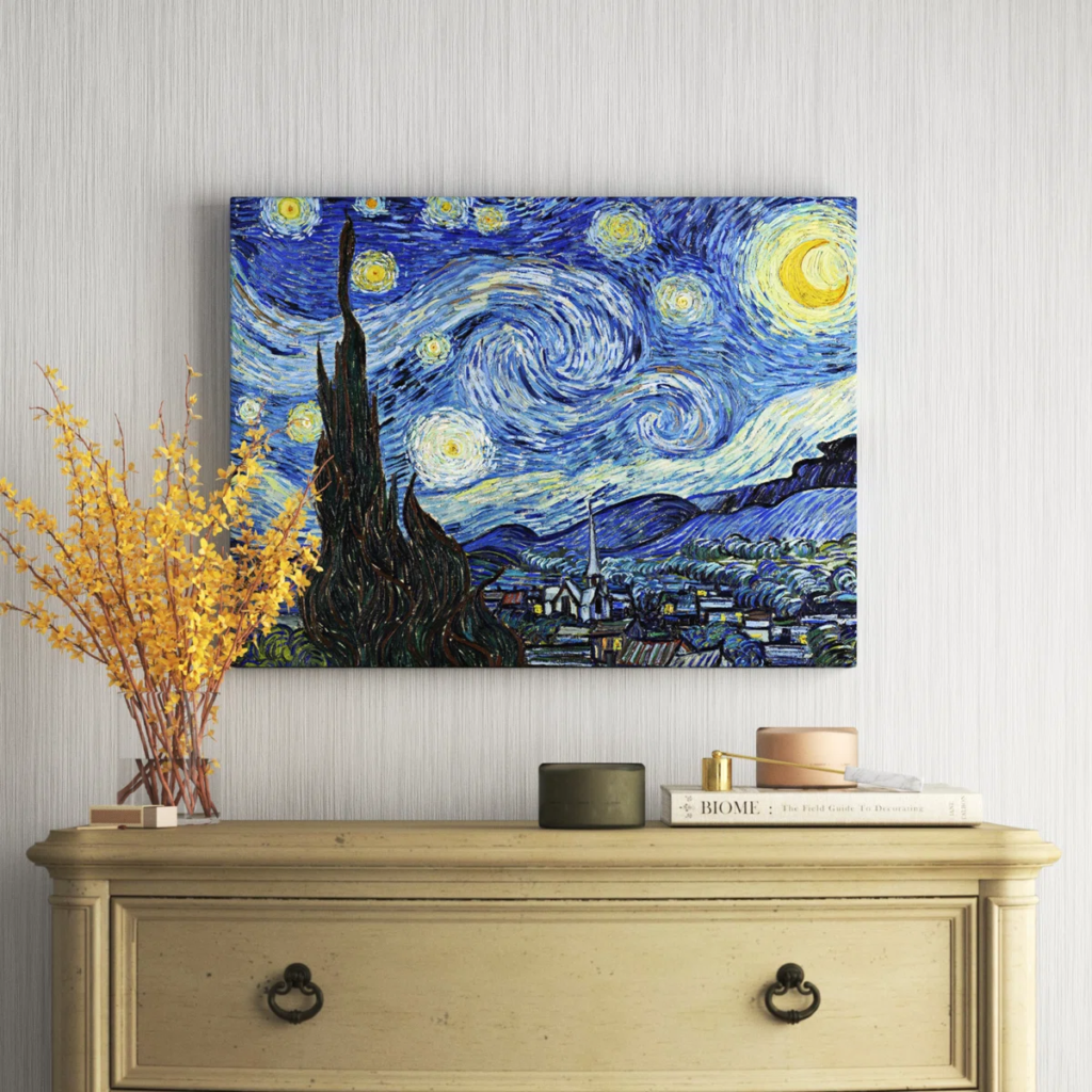 " Starry Night " by Vincent Van Gogh
